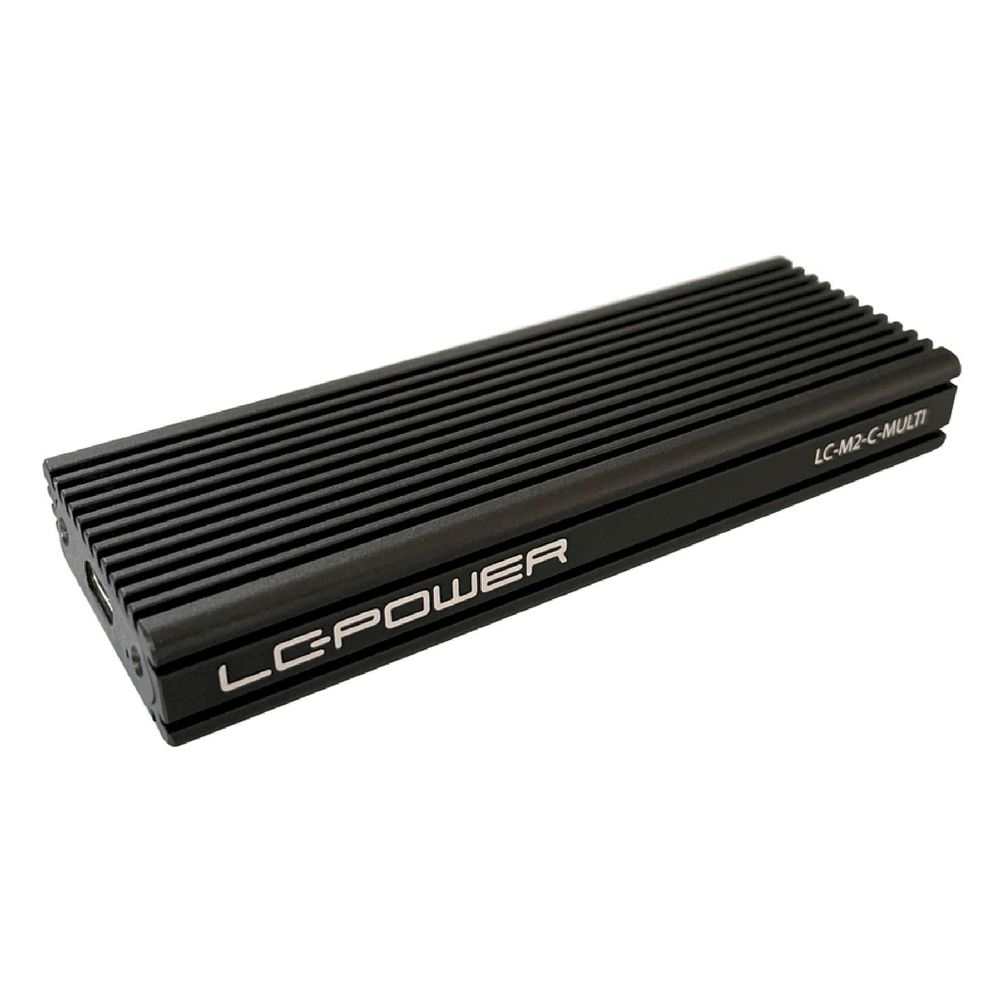 LC Power LC-M2-C-MULTI - storage enclosure - M.2 NVMe Card - USB 3.2 (Gen 2) (LC-M2-C-MULTI)