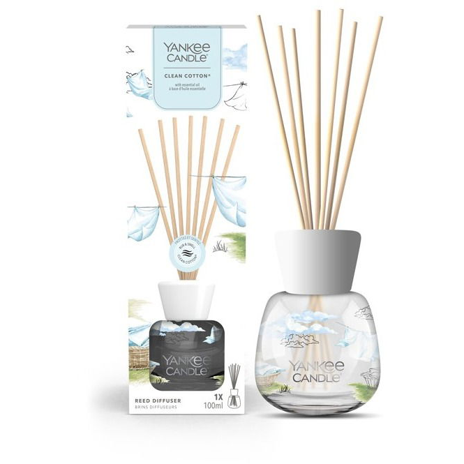 YANKEE CANDLE Signature Clean Cotton 100 ml (5038581156309)