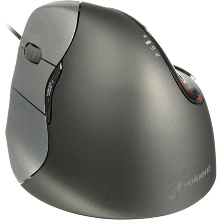 Evoluent VerticalMouse 4 Left Vezetékes ergonomikus balkezes egér (VM4L)