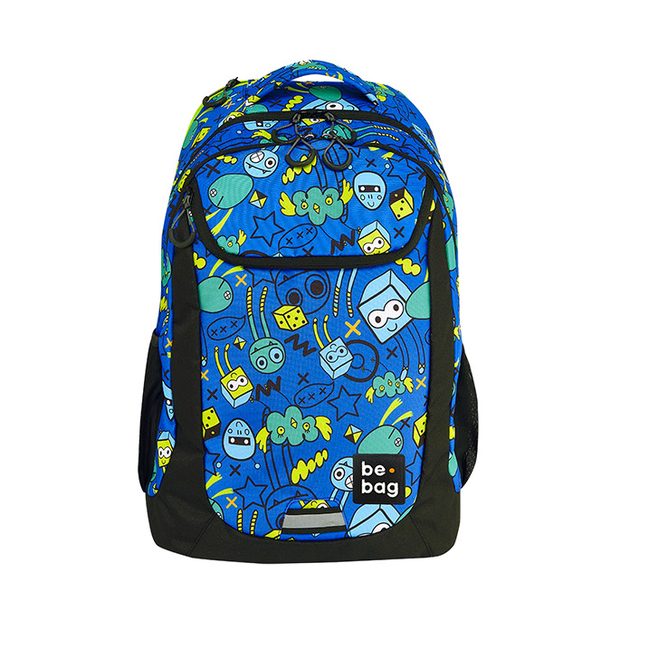 Herlitz be.bag: Monster Party hátizsák - Kék (24800198)
