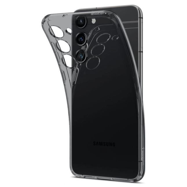 Spigen Liquid Crystal Samsung Galaxy S23 tok Space Crystal - füstszínű (ACS05709) (ACS05709)