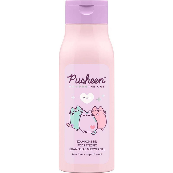 Pusheen Shampoo & Shower Gel szampon i żel pod prysznic 2w1 400ml