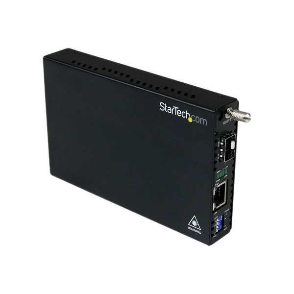 StarTech.com ET91000SFP2 netwerk media converter 1250 Mbit/s Zwart