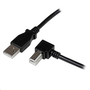 StarTech.com USBAB3MR USB кабел 3 м USB 2.0 USB A USB B Черен