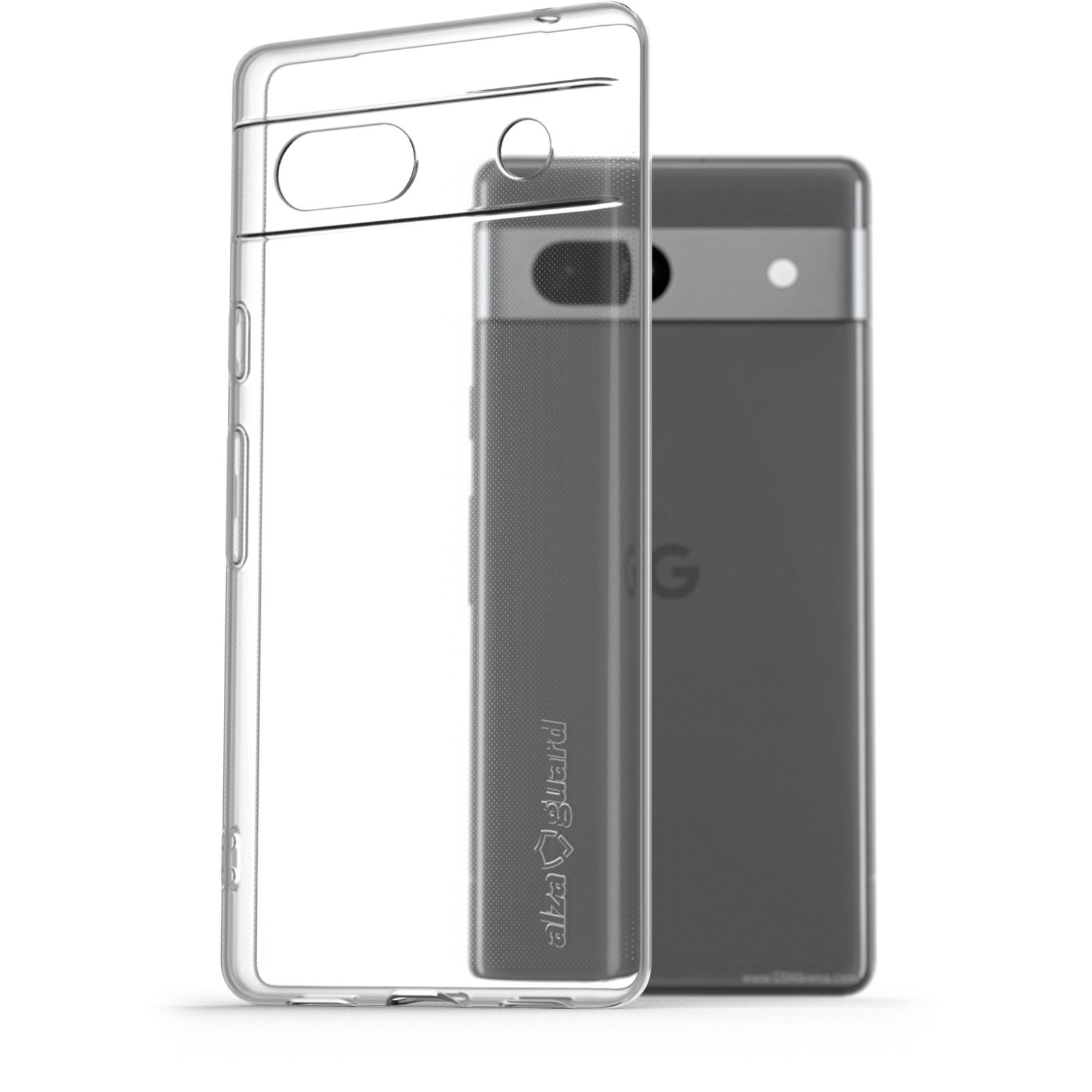 AlzaGuard Crystal Clear TPU Google Pixel 7a 5G átlátszó tok (AGD-PCT329Z)