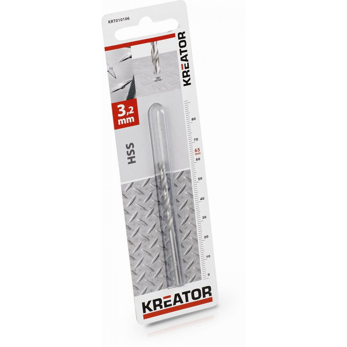 Kreator fémfúrószár 3,2 mm HSS (KRT010106)