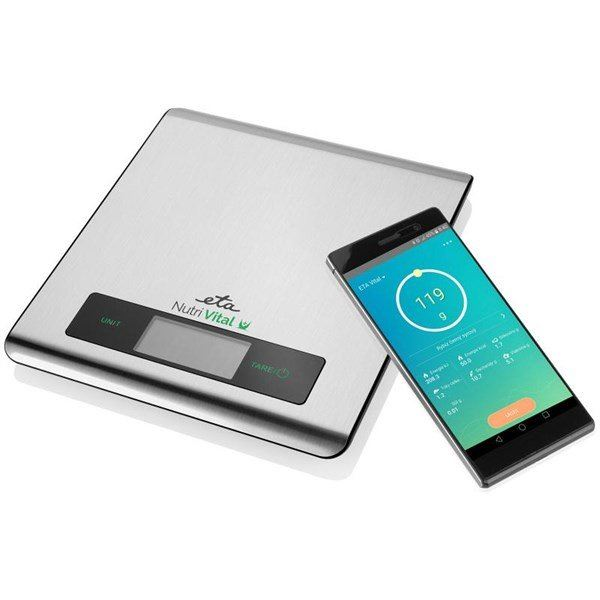 Kuchyňská váha ETA Nutri Vital stříbrná/šedá 5 kg
