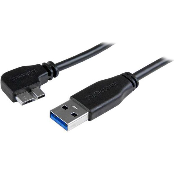 StarTech.com USB3AU2MLS USB-kabel USB 3.2 Gen 1 (3.1 Gen 1) 2 m USB A Micro-USB B 5 Gbit/s Zwart