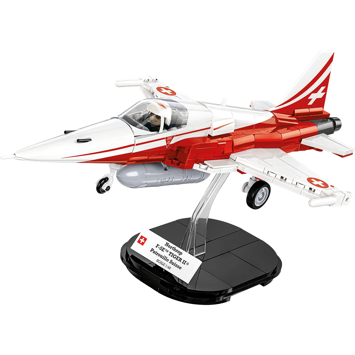 Cobi 5857 Northrop F-5E Tiger II vadászrepülőgép 351 darabos Építőjáték (COBI-5857)