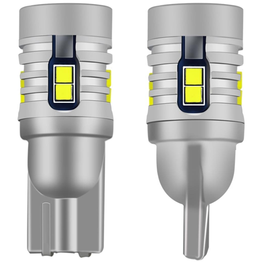 LED izzó CSP2020 T10 12V, 9SMD, fehér (5751-SM-062973)