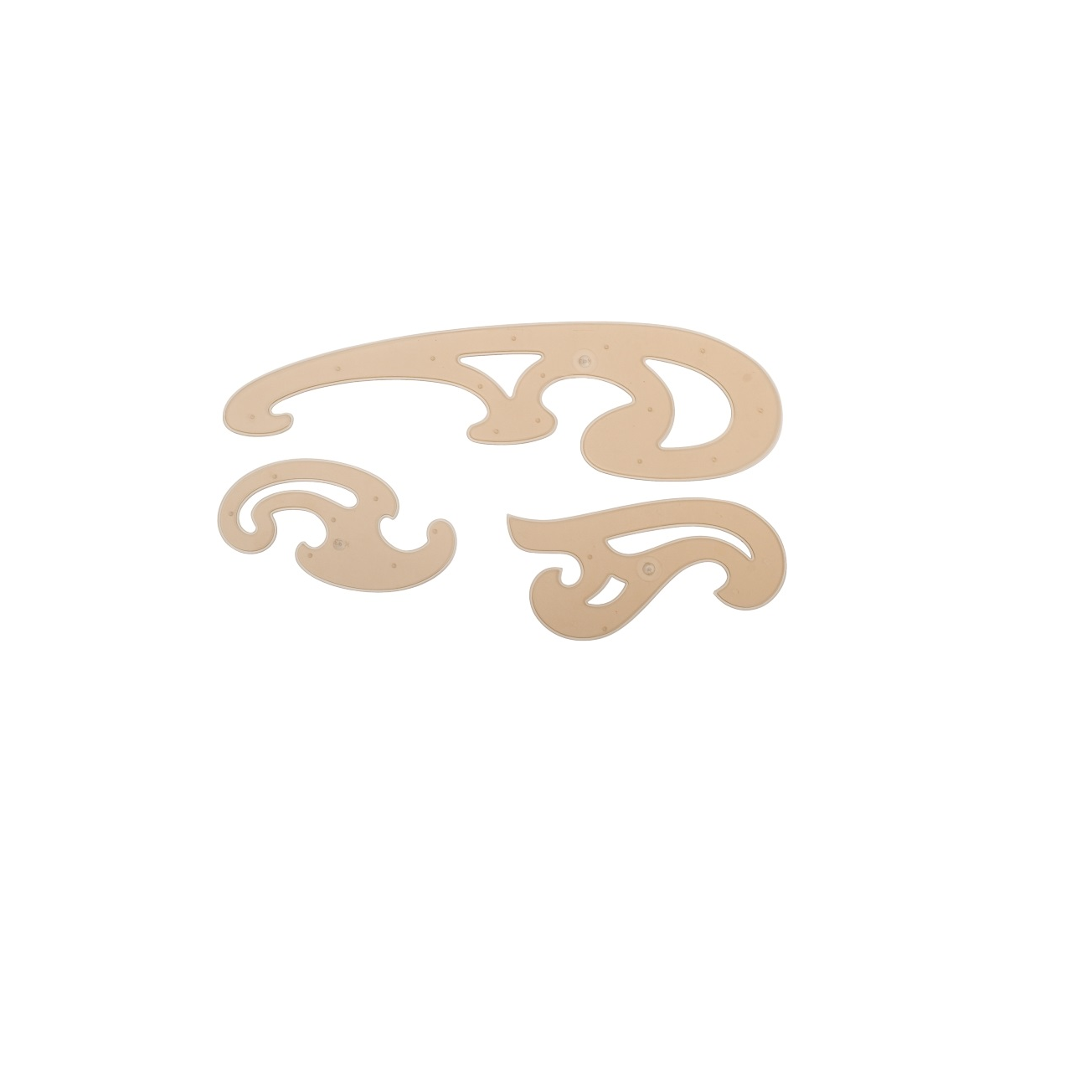 Koh-I-Noor 750058 Görbevonalzó készlet (3db) (7250029000)