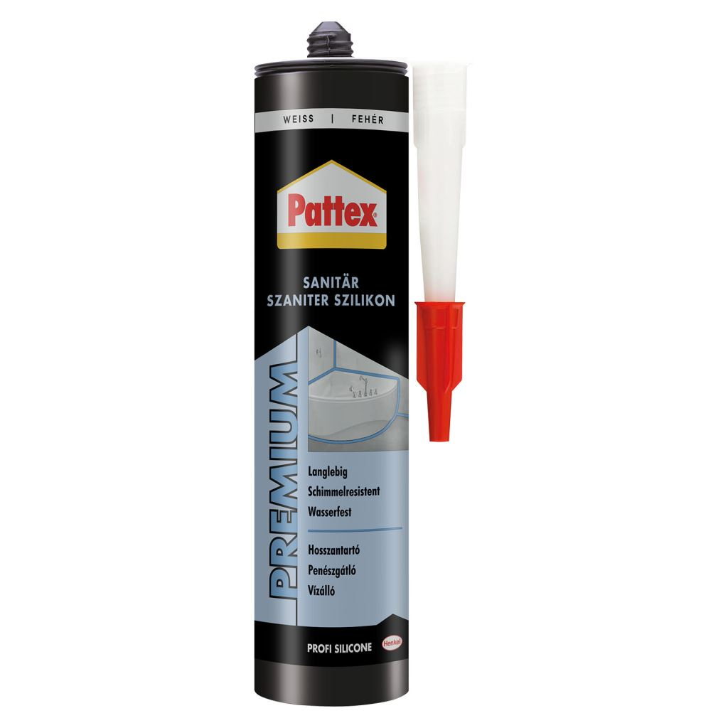 Pattex szaniter szilikon fehér 280ml (H2921493) (H2921493)