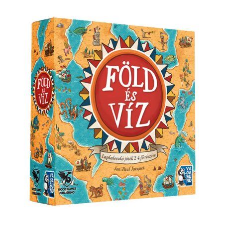 Vagabund Föld és Víz társasjáték 2 játékos