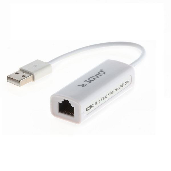 Savio CL-24 USB 2.0 Ethernet adapter (CL-24)