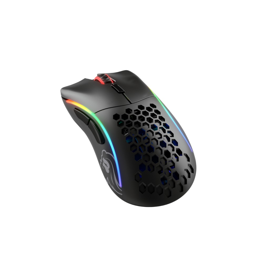 Glorious Model D- Wireless 67g Matt Fekete Gaming Egér (GLO-MS-DMW-MB)
