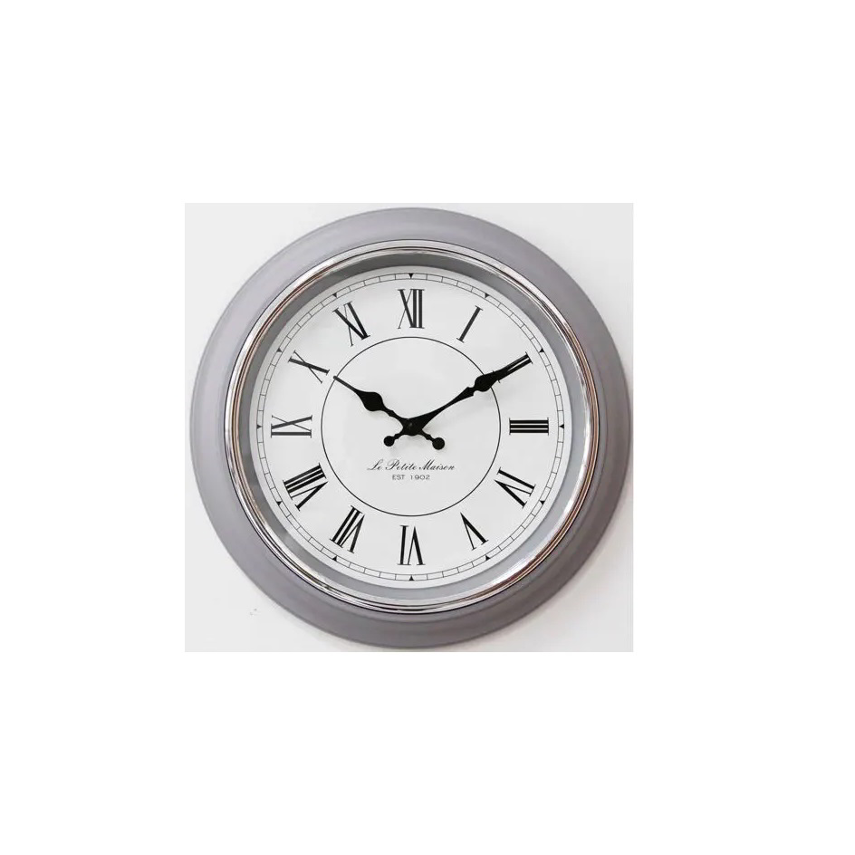 Mebus 12966 Quarz Falióra Ø 30cm - Szürke / Fehér (12966)