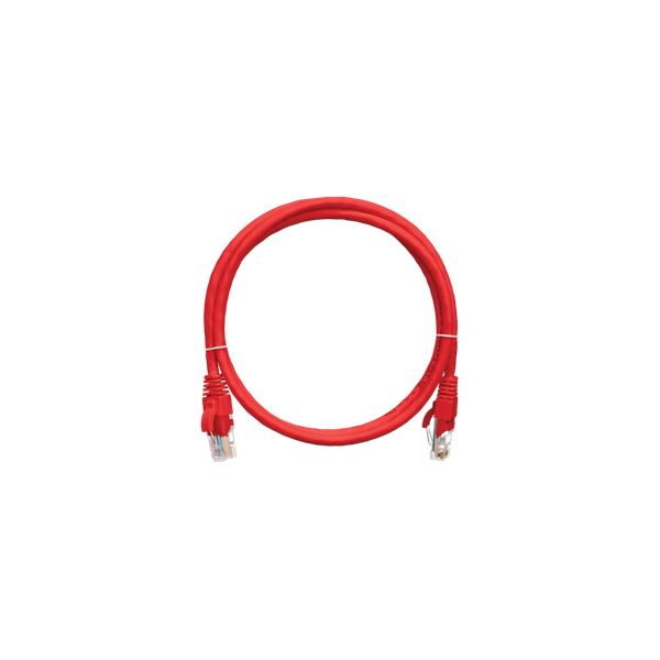 Nikomax patch kábel UTP, CAT6, LSZH, 20m, piros (NMC-PC4UE55B-200-C-RD)