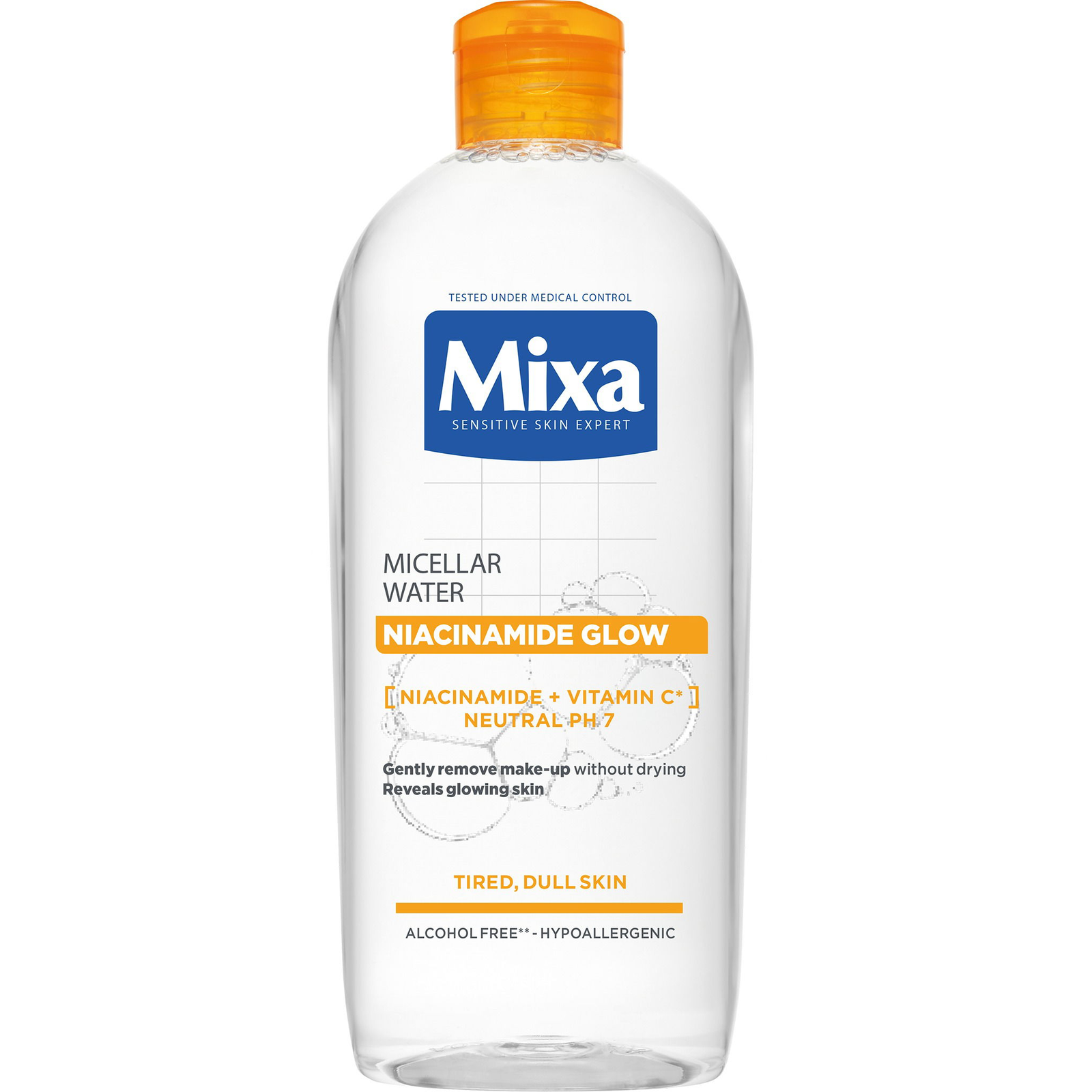 MIXA Niacinamide Glow Micellás víz 400 ml (3600551111544)
