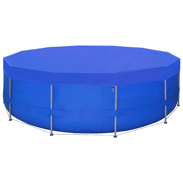 2 db kör alakú polietilén medencetakaró 540 cm 90 g/m²