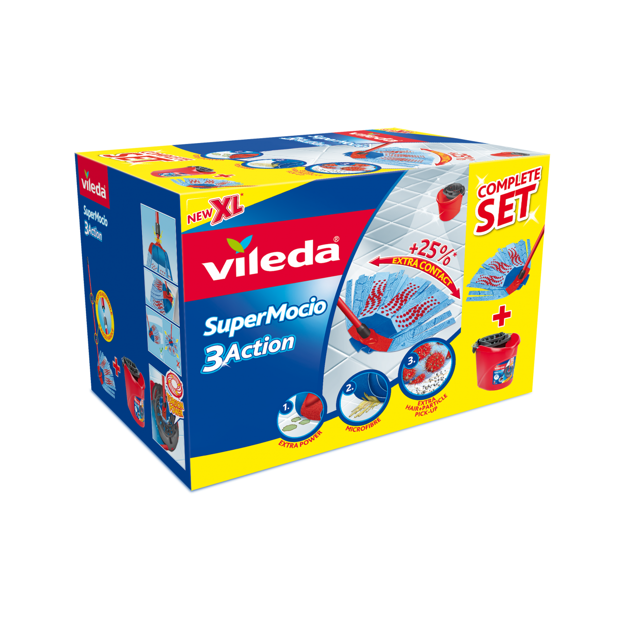 Vileda Supermocio Gyorsfelmosó szett (F1532V)