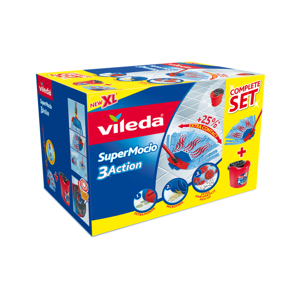 Vileda Supermocio Gyorsfelmosó szett