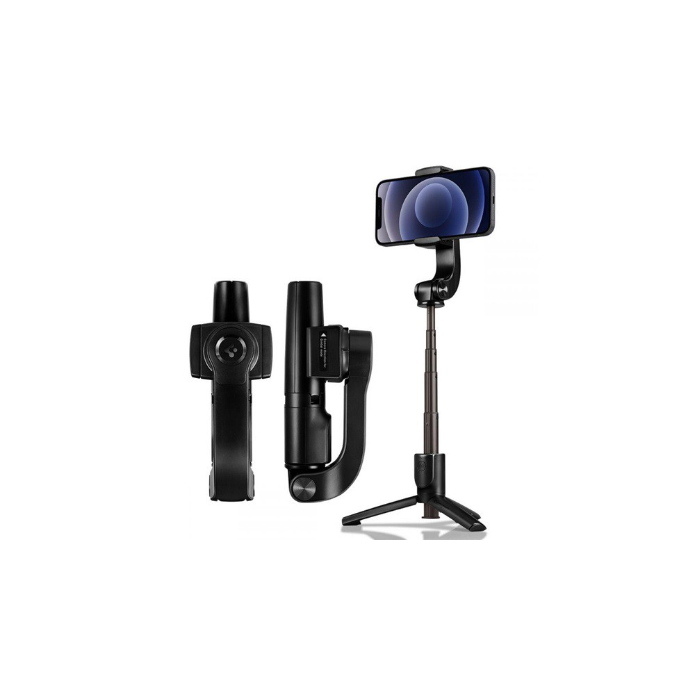 Spigen S610W Gimbal Bluetooth selfie-bot tripod Fekete (AMP01862)