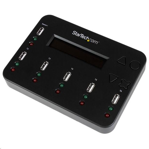 StarTech.com USBDUP15 kopienhed til digital medie USB flash drev duplikator 5 Kopier Sort