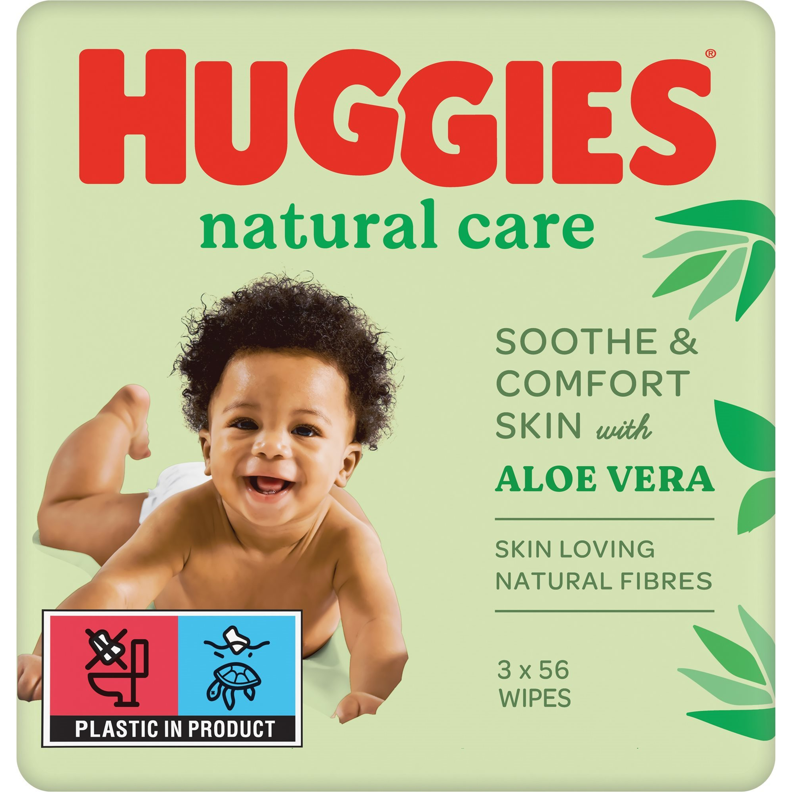 HUGGIES Natural Triplo (3× 56 db) (5029053550176)