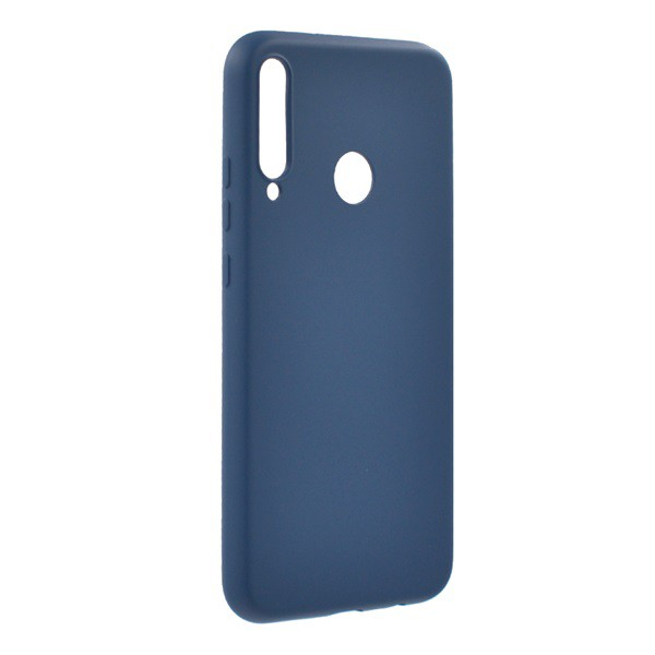 Szilikon telefonvédő (matt) SÖTÉTKÉK [Huawei P40 Lite E / Y7p] (5996457952021)