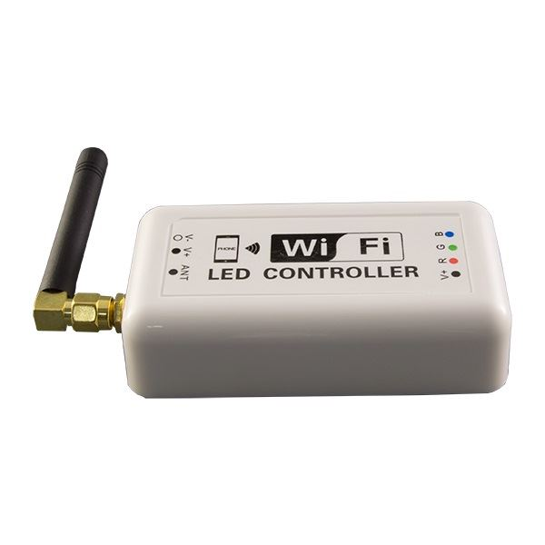 Optonica WI-FI vezérlő RGB LED szalaghoz DC7.5V-24V (AC6310) (AC6310)