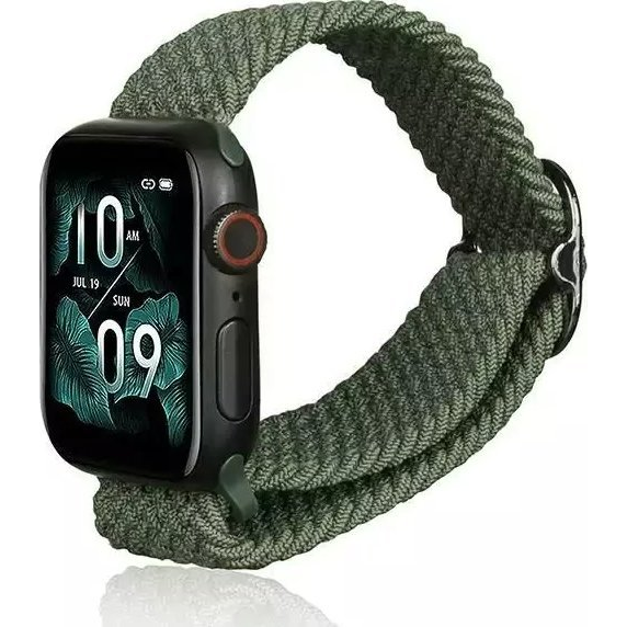 Beline Textil Óraszíj Apple Watch 38/40/41mm Zöld (5904422919931)