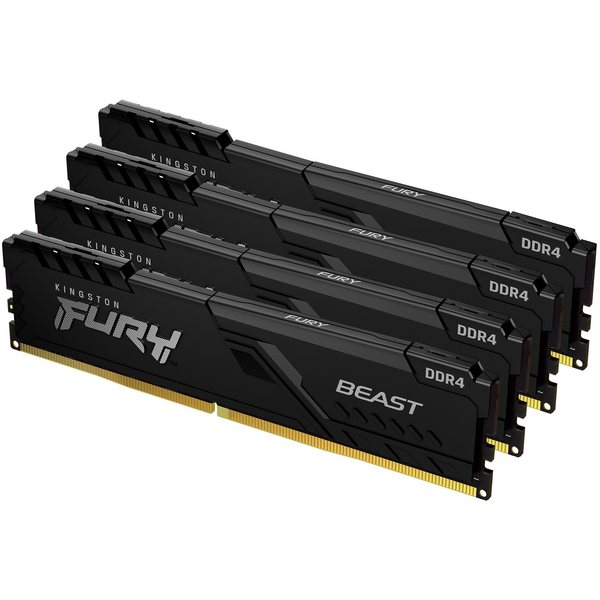 Kingston Technology FURY Beast geheugenmodule 4 x 32 GB
