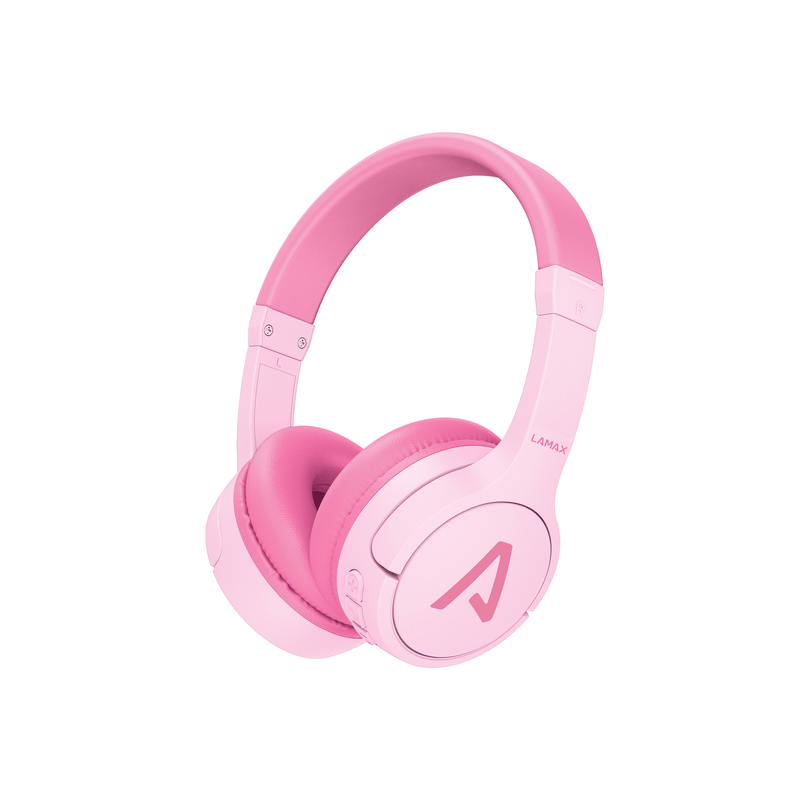 Слушалки Lamax BaseKid1 — LXOHMBAKI01PA, розови