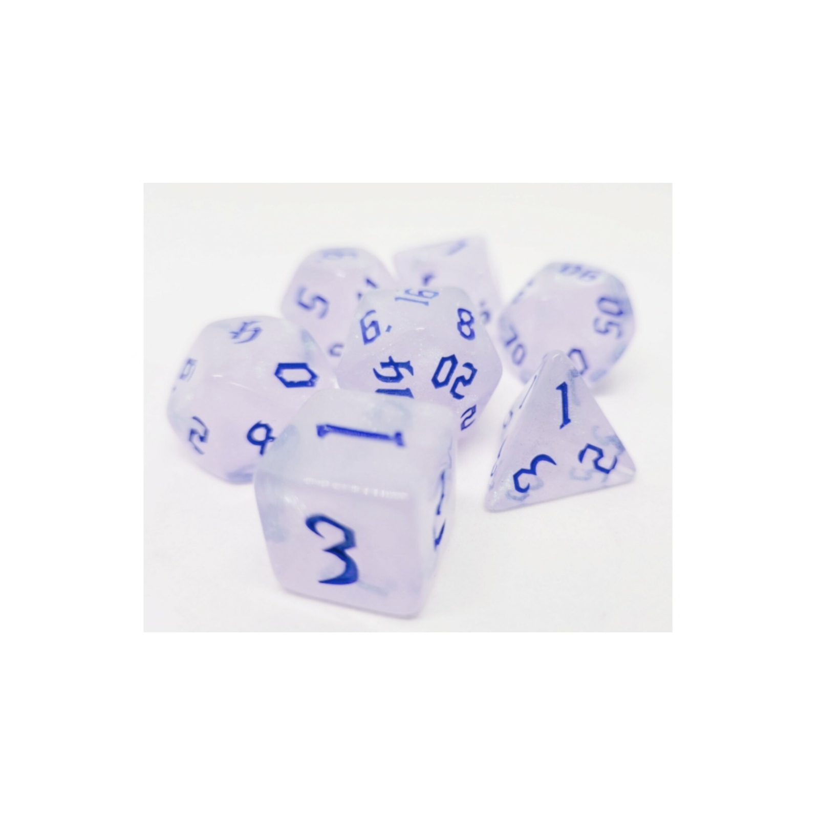 Milky Shine Dobókocka készlet - Fehér / kék (GAM37694)