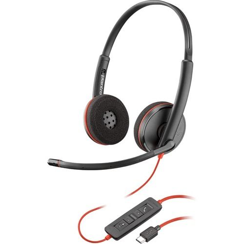 Слушалки Poly Blackwire C3220 — 209749-201, черни