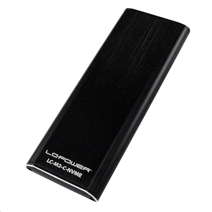 LC Power LC-M2-C-NVME M.2 SSD ház fekete (LC-M2-C-NVME)