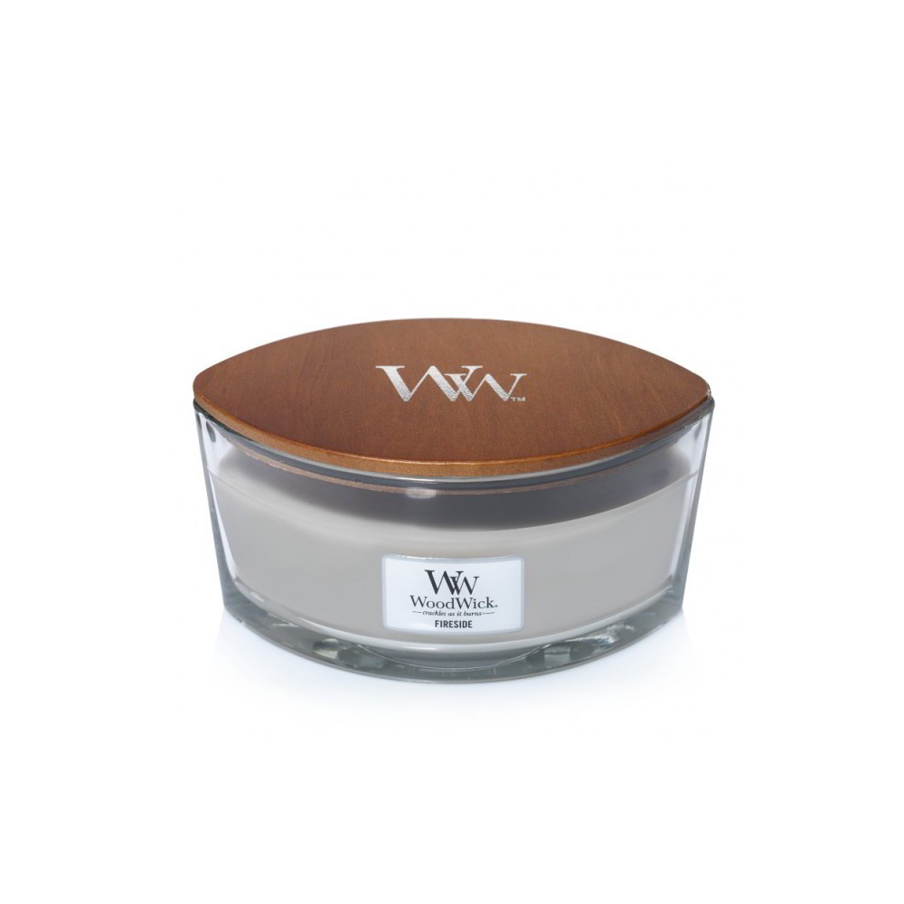 WoodWick Fireside ellipszis illatgyertya 453,6g (76106E)