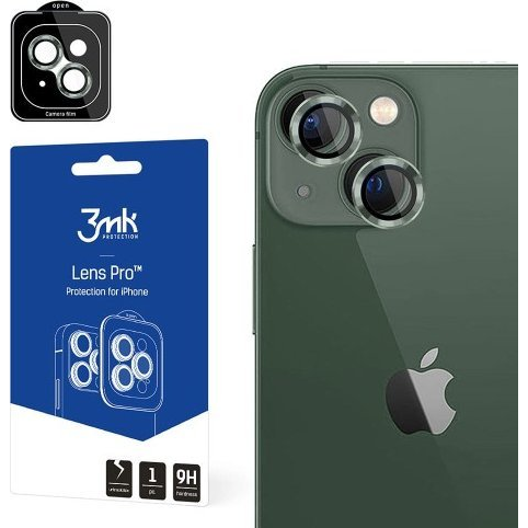 3mk Kameralencse védőfólia Pro Alpine Zöld Apple iPhone 15