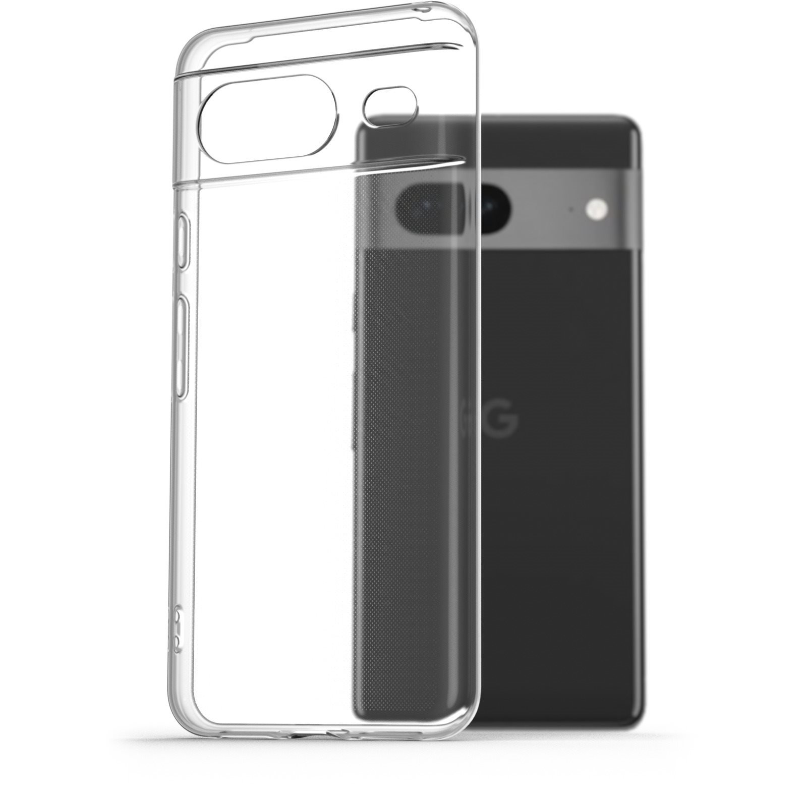 AlzaGuard Crystal Clear TPU Google Pixel 8 átlátszó tok (AGD-PCT342Z)