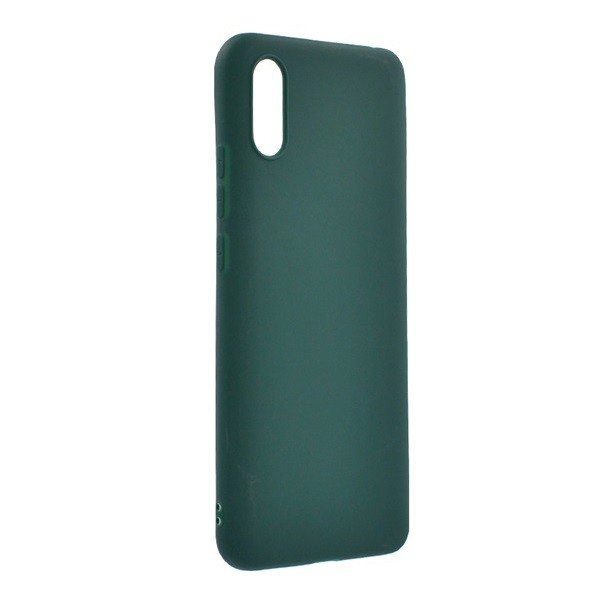 Xiaomi Redmi 9A / 9AT / 9i, Szilikon tok, sötétzöld