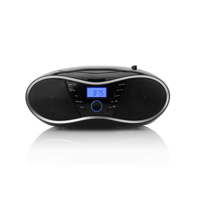 Gogen CDM 388 SUBT S CD-S Rádiómagnó Fekete (CDM388SUBTS)