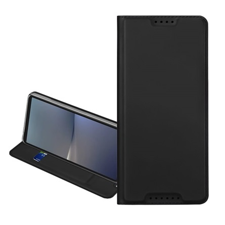 DUX DUCIS Redmi Note 15 Pro Plus 5G SKIN PRO tok álló bőr hatású FLIP kártyazseb asztali tartó fekete GP-180429