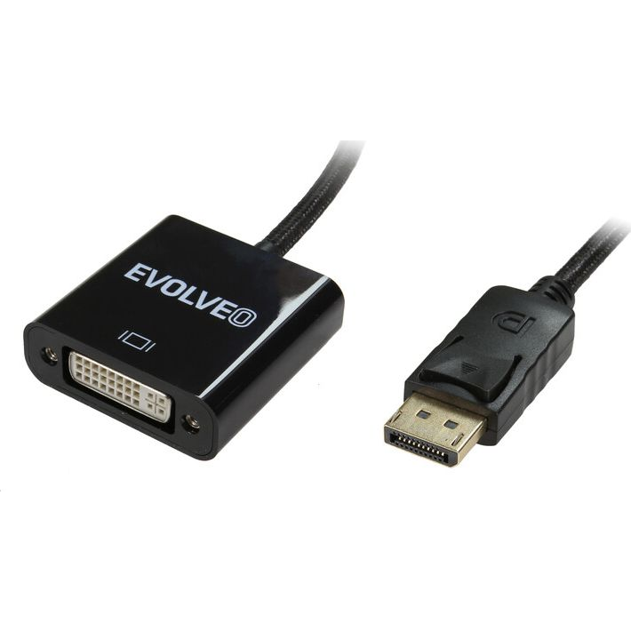 Evolveo DisplayPort - DVI adapter Black (EV-DP-DVI)