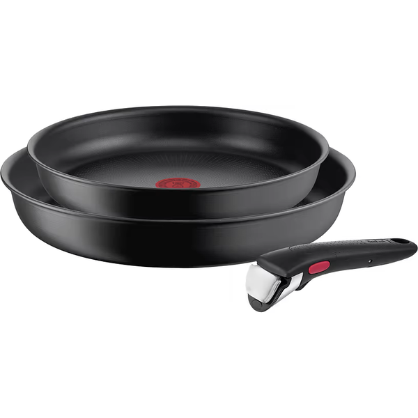 Tefal L7649253 Juego De Sartenes Diámetro 24/28 Cm Mango Extraíble