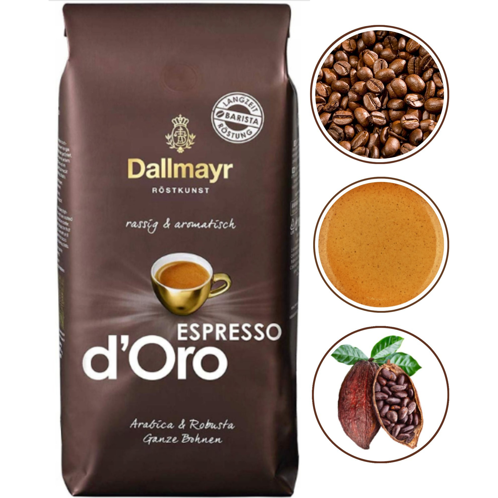 Dallmayr Espresso d Oro 1000 g szemes kávé (4008167154679)