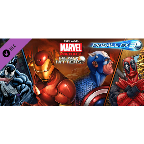 Pinball FX3 - Marvel Pinball: Heavy Hitters (PC - Steam elektronikus játék licensz)