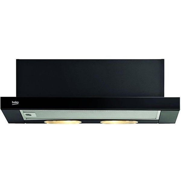 Beko CTB6250B Beépíthető Páraelszívó Teleszkópos Fekete 420 m³/h