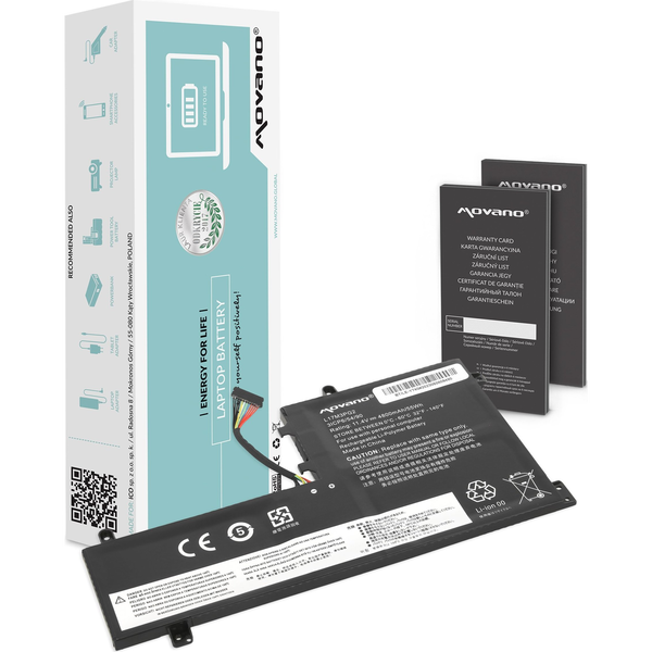 Bateria Movano Bateria L17C3PG2 do Lenovo Legion Y530 Y730 Y7000
