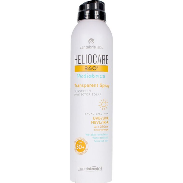 Heliocare 360º Pediatrics Spf50+ Transparent Spray 200 Ml Unisex