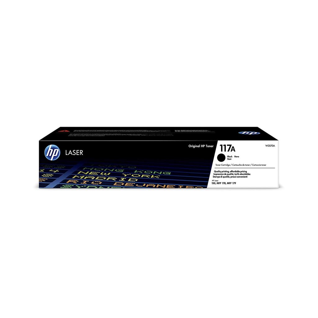 HP 117A tonerkazetta fekete (W2070A) (W2070A)